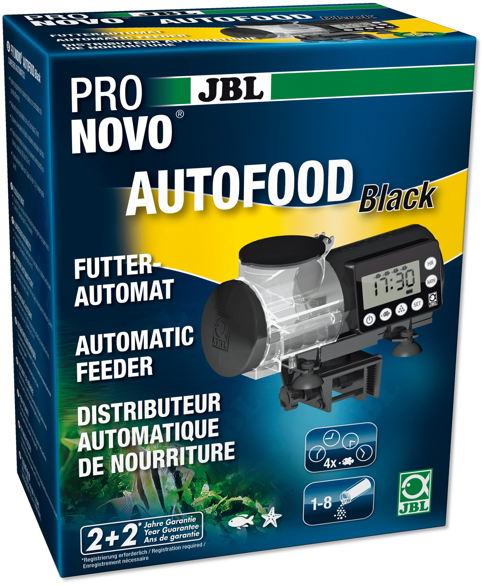 JBL Pronovo Autofood Zwart | Instelbare voederautomaat