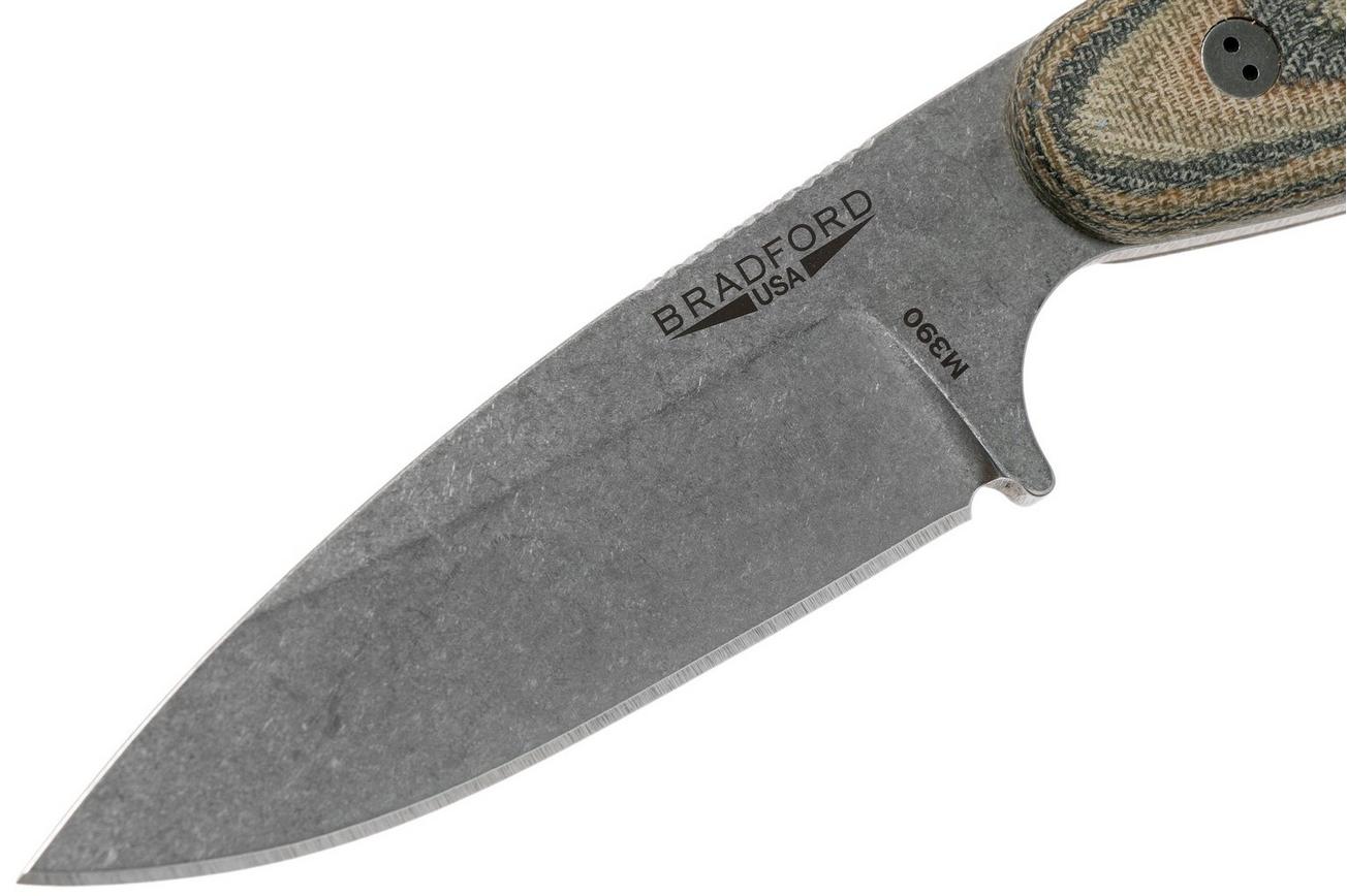 Bradford Guardian 3.5, 3D Camo Micarta Guardian 3.5 M390, Sabre Stonewashed 35S-109
