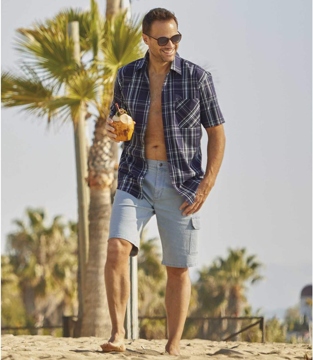Bermuda Cargo en Jeans