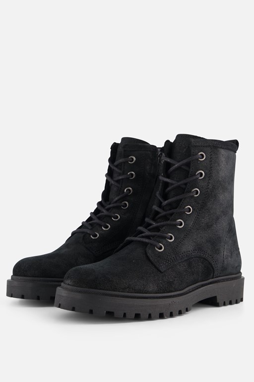 Giga B73 Veterboots zwart Leer