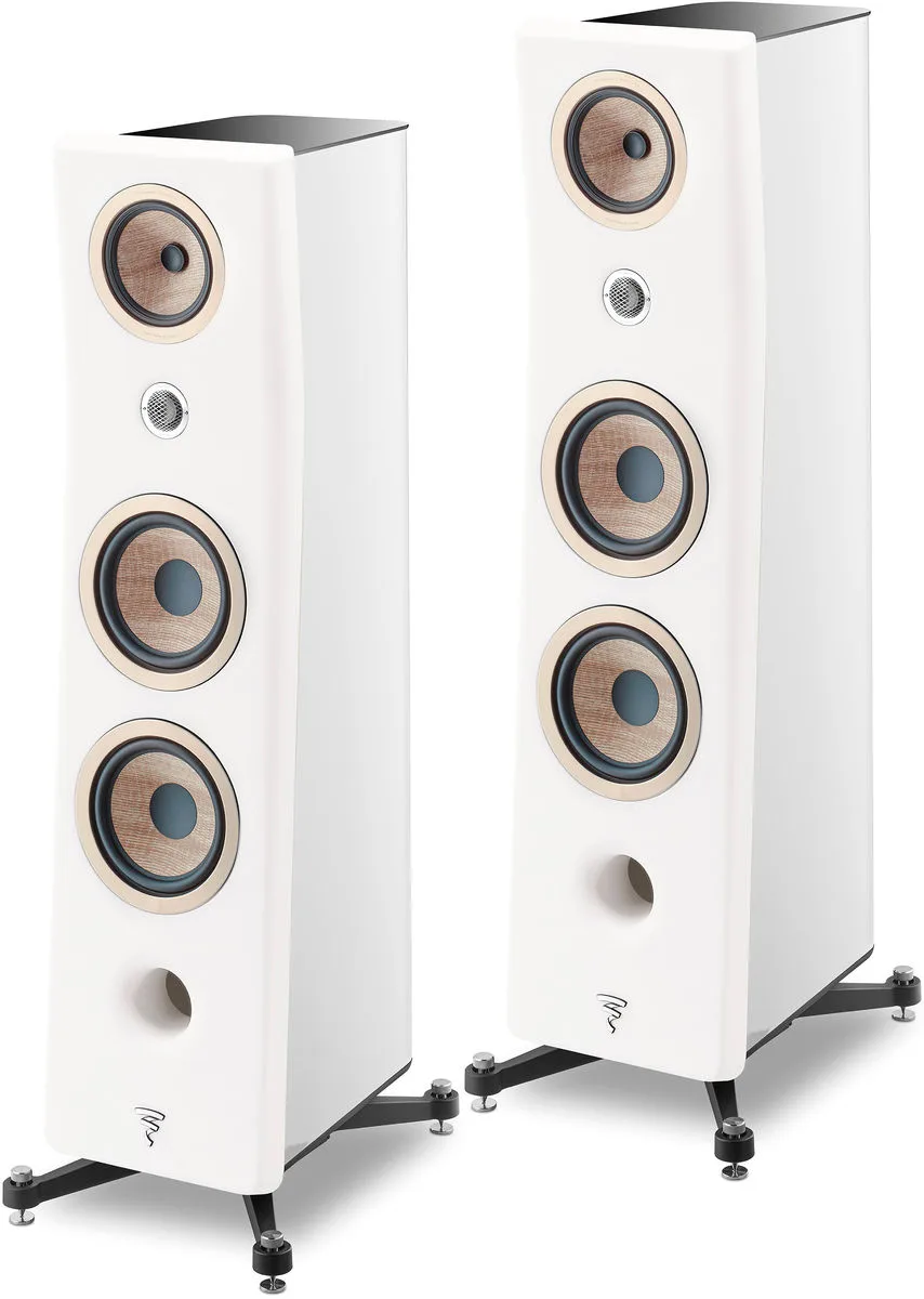 Focal Kanta N°3 Blanc / Blanc mat (la paire) Enceintes colonne