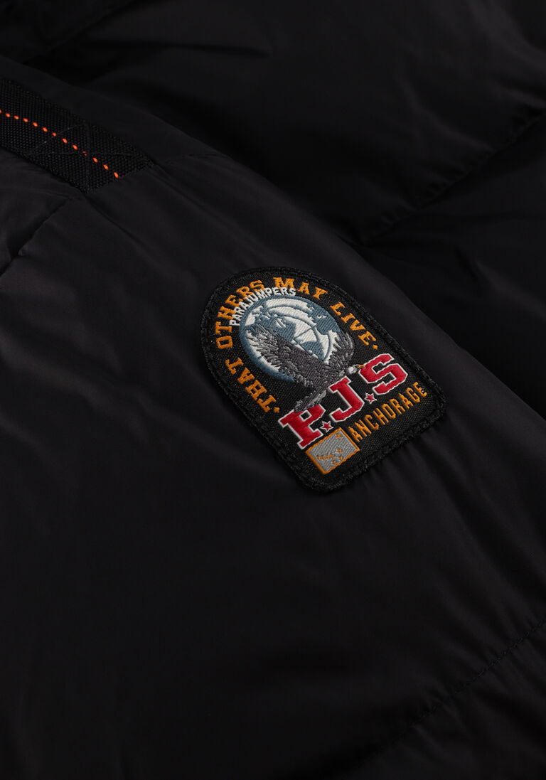 zwarte parajumpers gewatteerde jas jinny woman