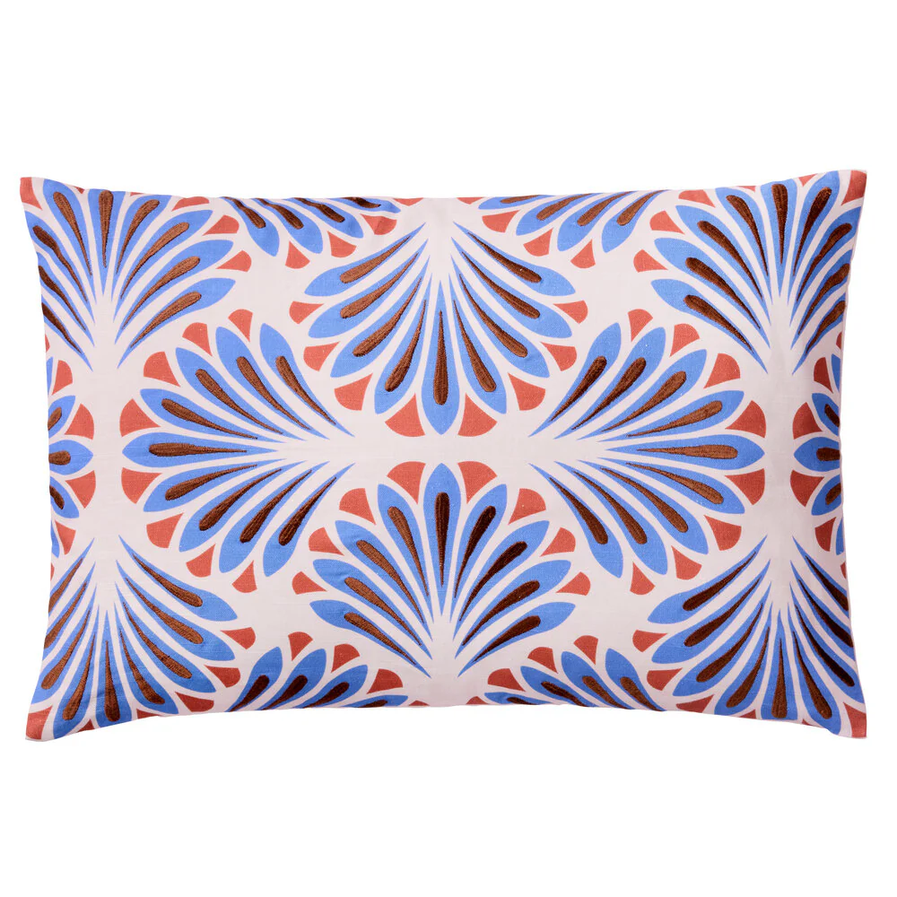 Cozy Living  Naomi pyntepude, Sky Blue - 40 x 60 cm.