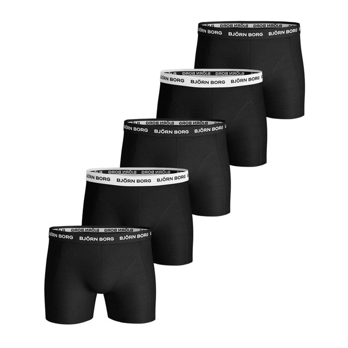 Bjorn Borg Björn Borg Basic Seasonal Solids Boxershorts (5-pack)