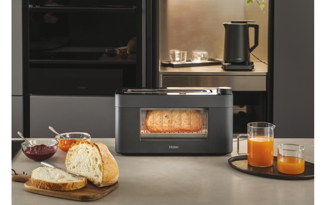 Toaster Toaster I-Master Serie 7 HTO7W2 011 Schwarz<br>Langschlitz Toaster