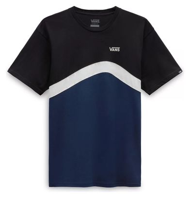 T-Shirt Manches Courtes Vans Sidestripe Bleu / Noir S