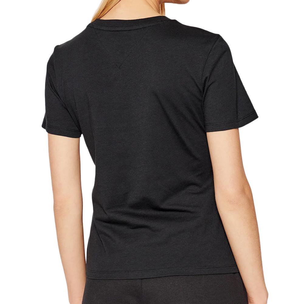 Tommy Hilfiger T-shirt Noir Femme Tommy Hilfiger Regular