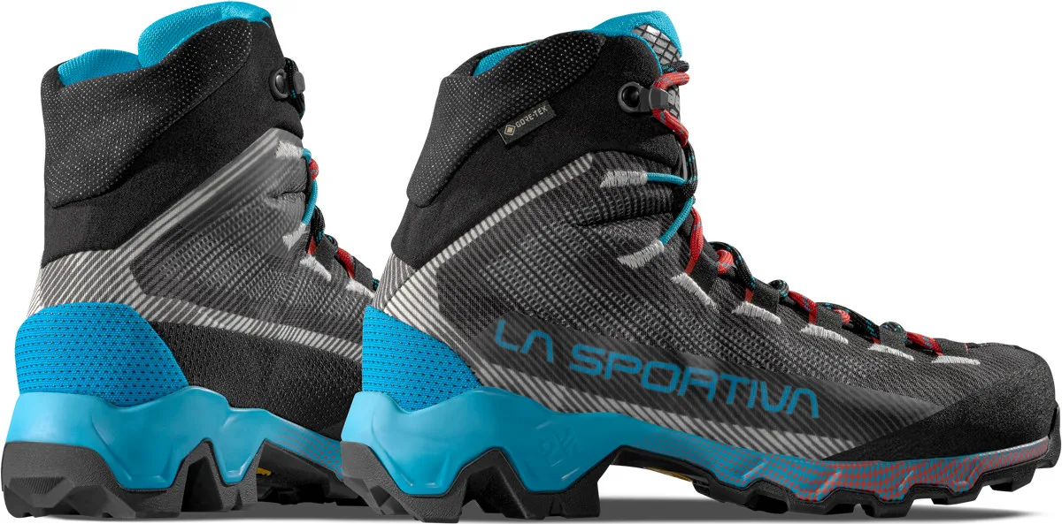 La Sportiva Women's Aequilibrium Hike GORE-TEX Carbon/Malibu Blue