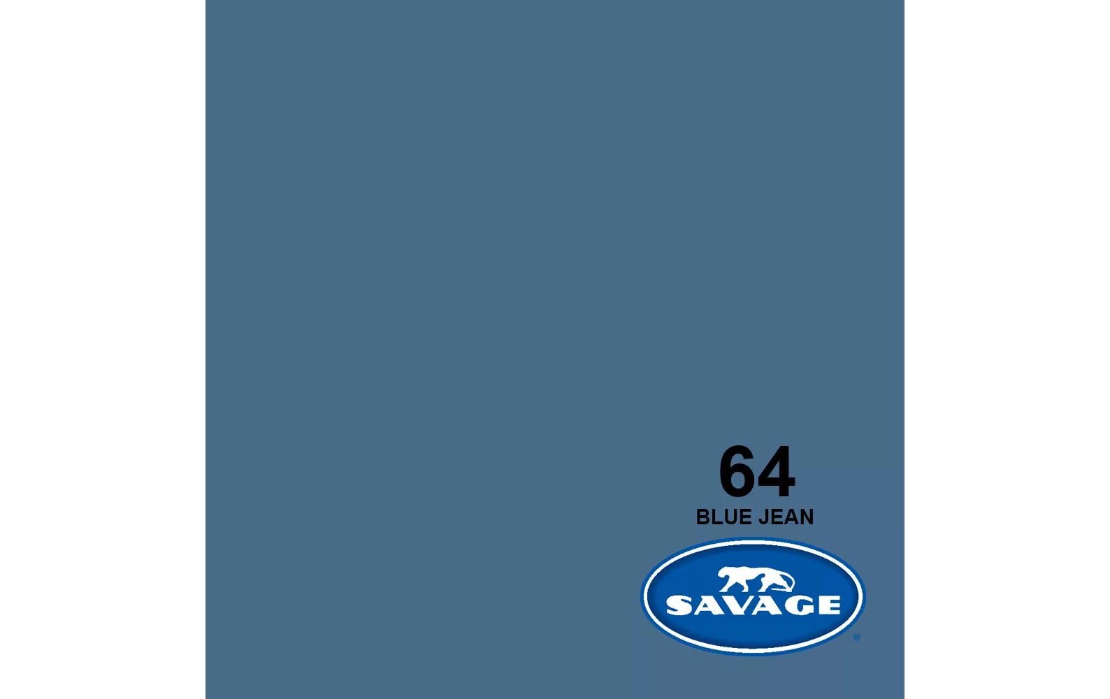 Hintergrund Papier 2.72 x 11m Blue Jean<br>Das Hintergrundpapier von Savage