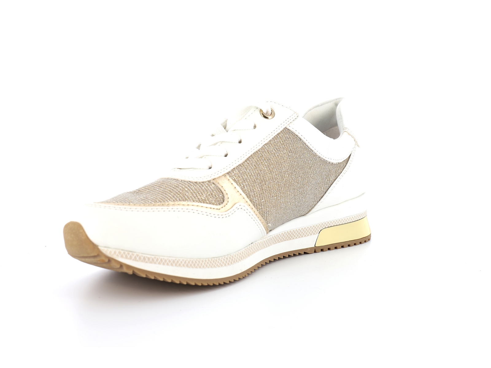 Marco tozzi-23713 Synthétique Blanc-Or