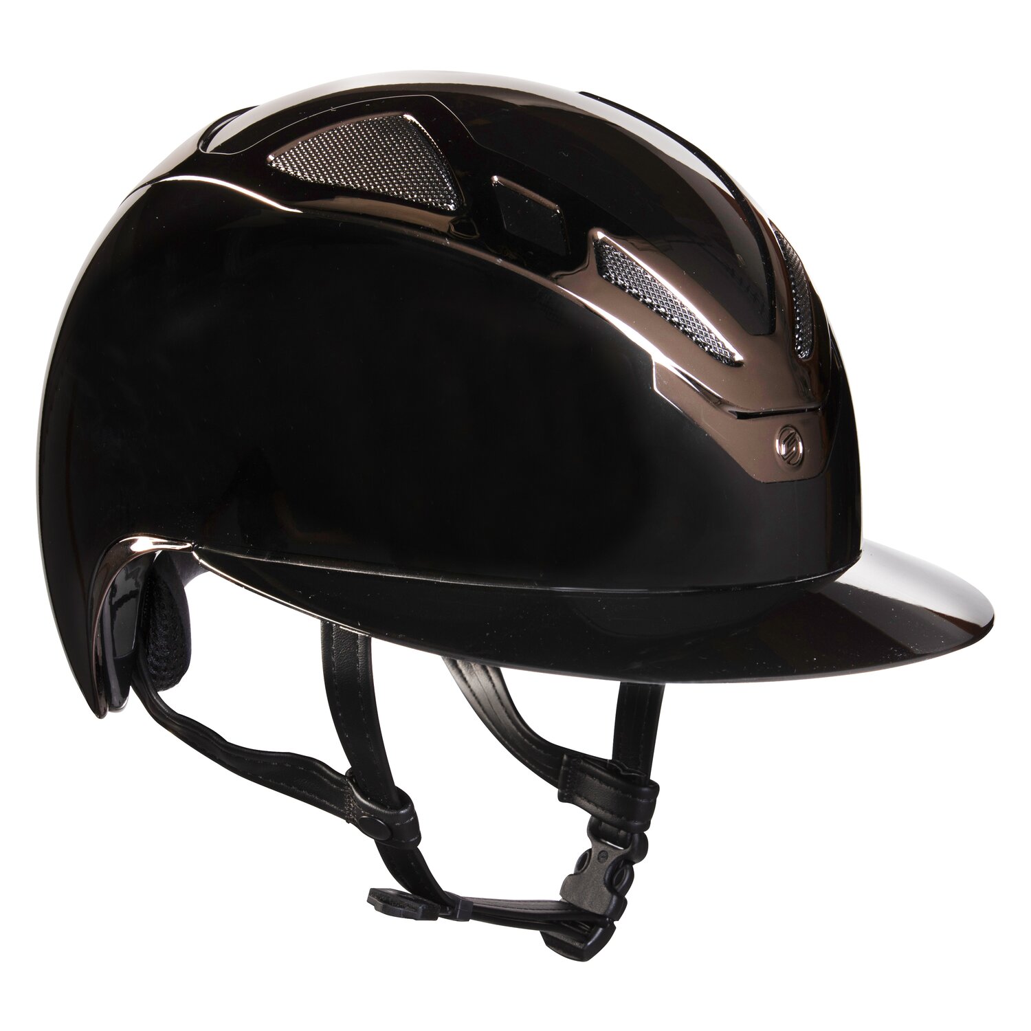 SUOMY Reithelm Apex Chrome Glossy Lady  - black gloss