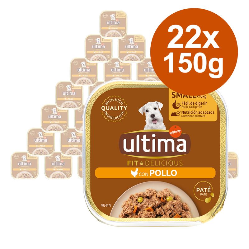 Ultima Fit & Delicious Pâté Small 22 x 150 g