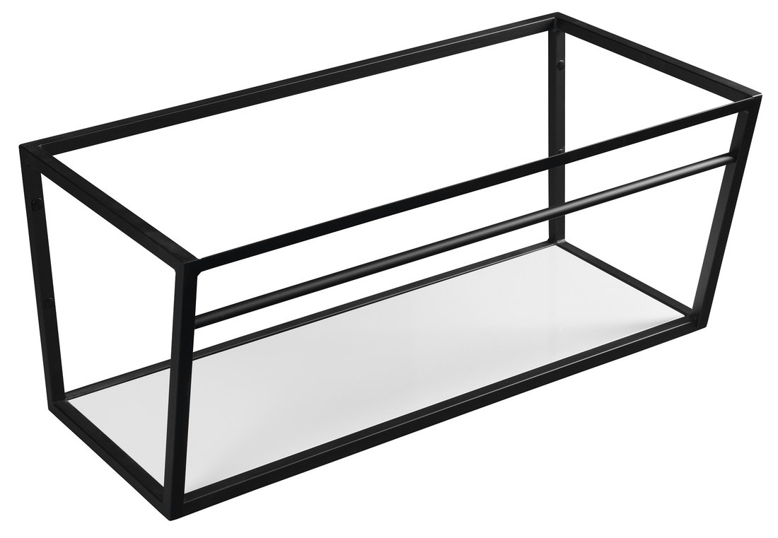 Sapho Industrial wastafel frame mat zwart 90cm