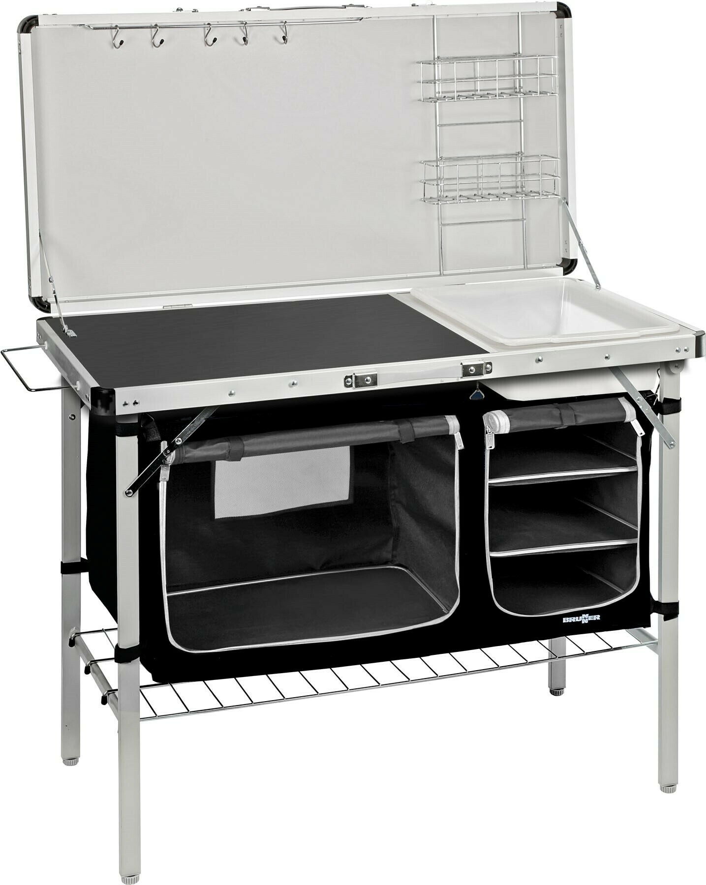 Brunner Drive In Black Campingschrank 100 x 50 cm