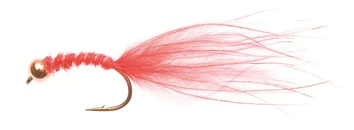 Unique Flies Blood Worm #10 - Red