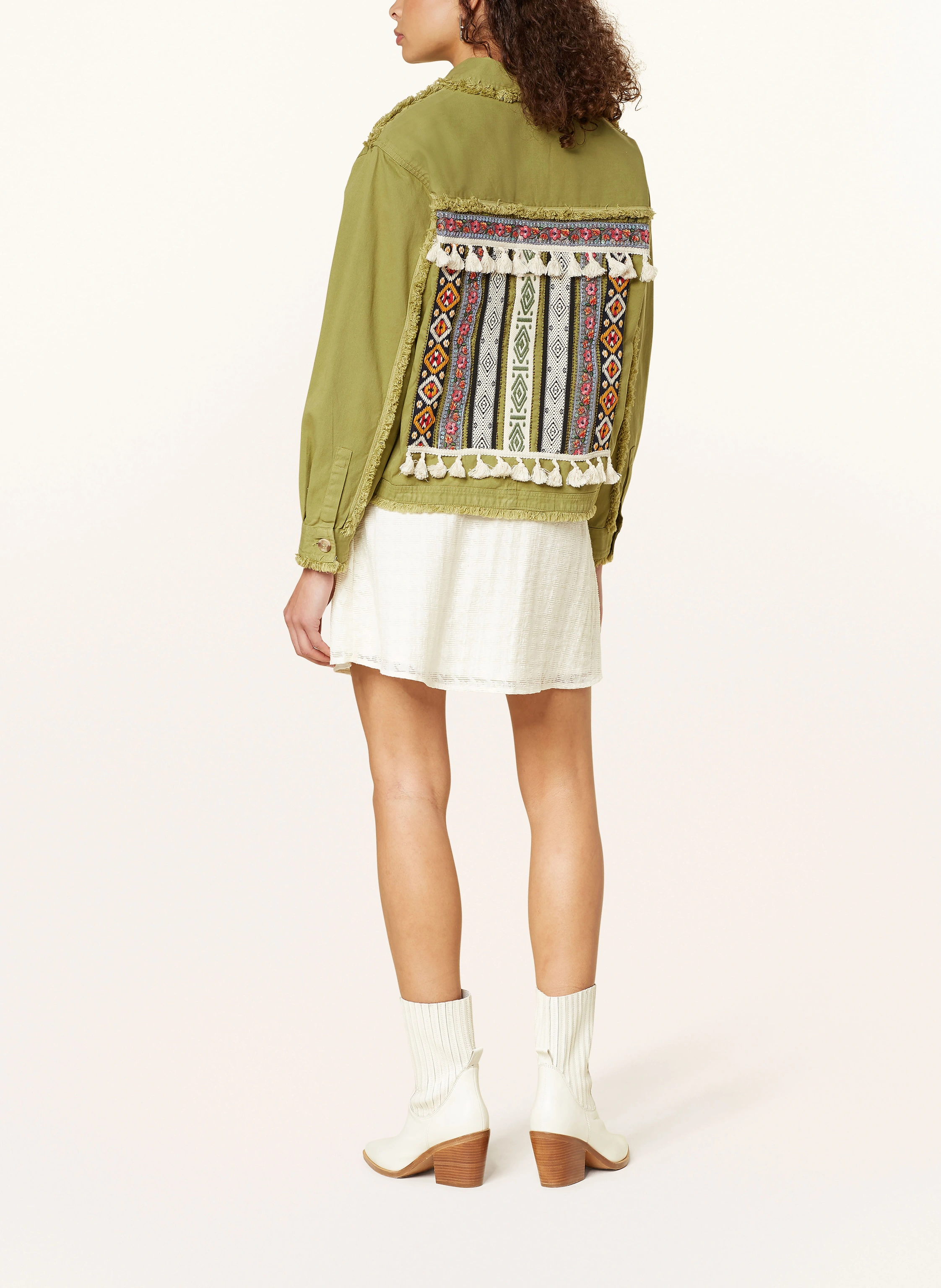 Y.A.S. Jacke mit Pailletten und Schmuckperlen