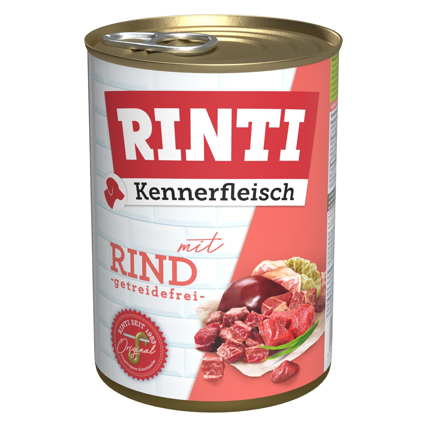 RINTI Nassfutter Kennerfleisch  - Wild