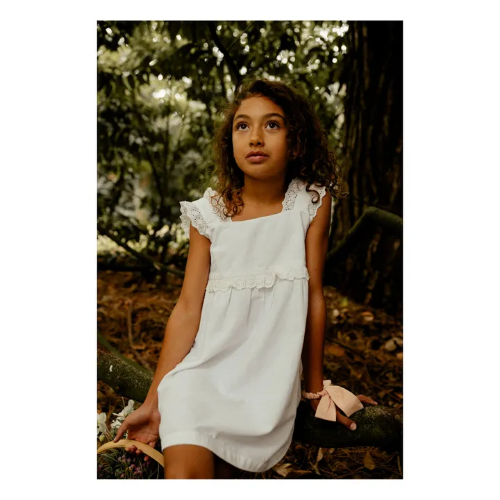 Lililotte Exclusivité Lililotte x Smallable - Robe Marianne | Blanc cassé