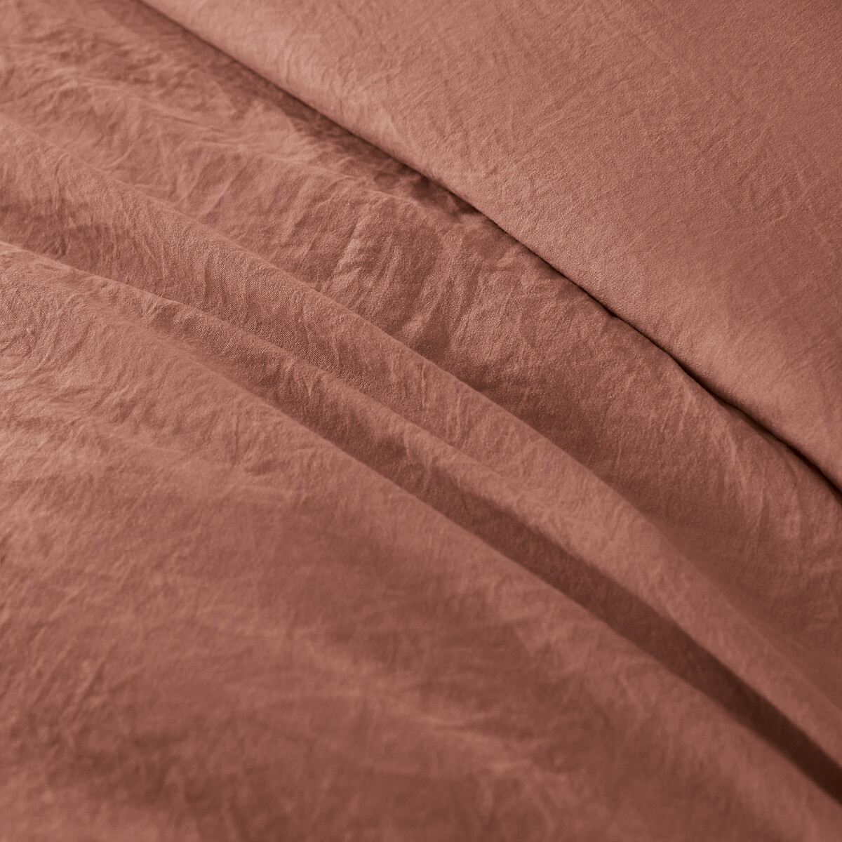 LA REDOUTE INTERIEURS<br>Conjunto de cama em microfibra lavada e poliéster reciclado