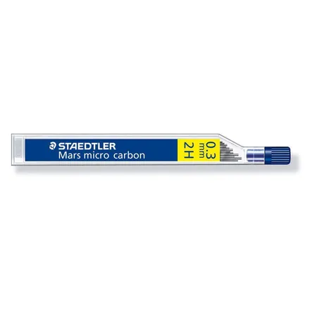STAEDTLER® Mars micro carbon Feinmine 0,3 mm, 2H, 12 Stück Etui