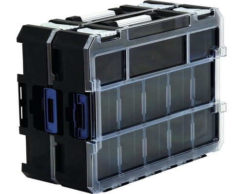Organizer Industrieel 10 460 x 110 x 360 mm zwart