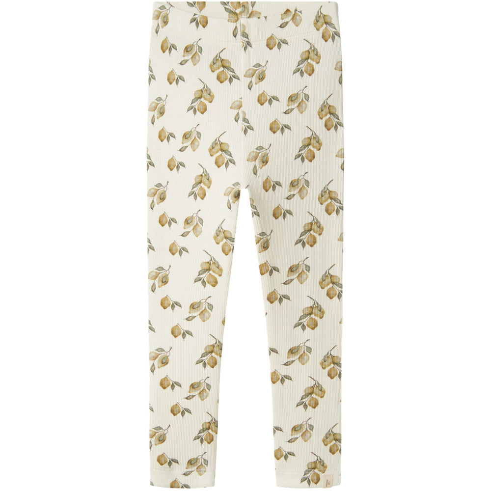 Køb Lil'Atelier Turtledove Lemon Gavo Slim Leggings