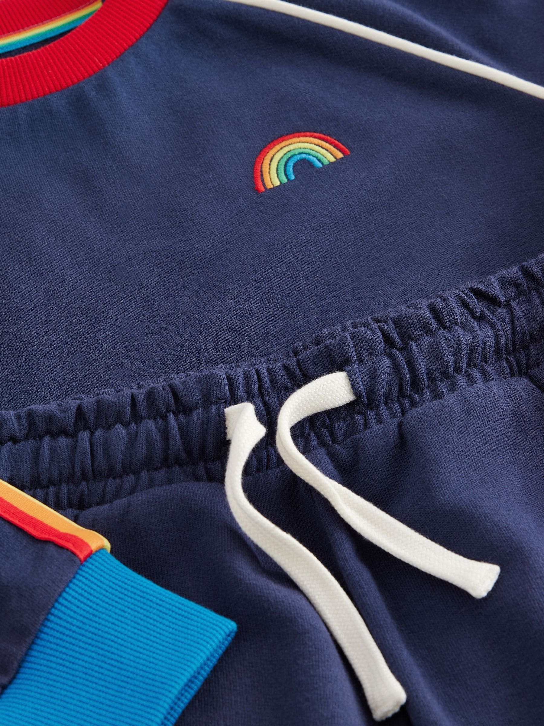 Marineblauw - Little Bird by Jools Oliver set van sweatshirt en joggingbroek