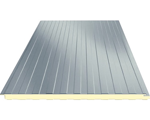 PRECIT sandwichpaneel wand antracietgrijs RAL 7016 3000 x 1000 x 40 mm
