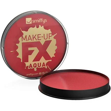Smiffys Aqua Make up red, 16 ml