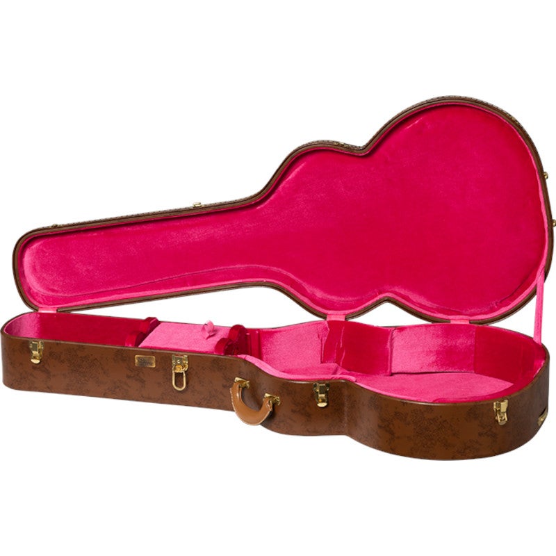 Gibson Lifton Historic Brown/Pink Hardshell Case SJ-200 koffer voor Gibson SJ-200
