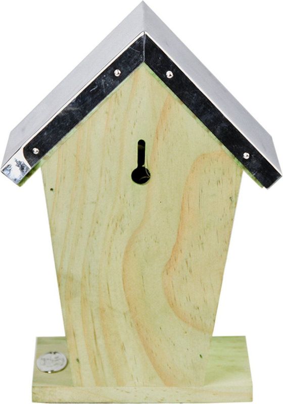 Houten bijenhuis/bijenhotel 22 cm - Hotel/huisje voor insecten - Wespenhuis/wespenhotel