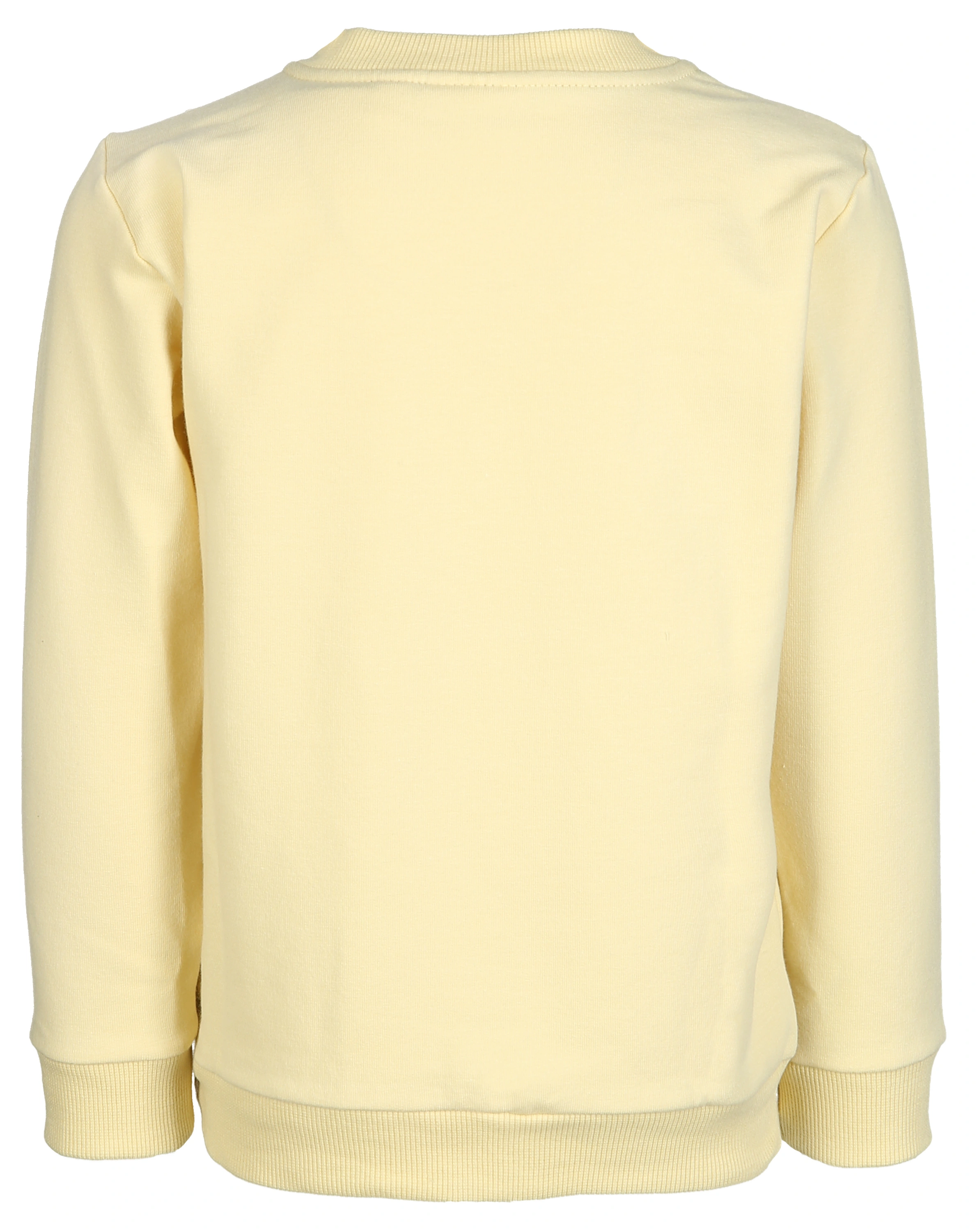 Sweatshirt RESPECT THE LOCALS in yellow blush