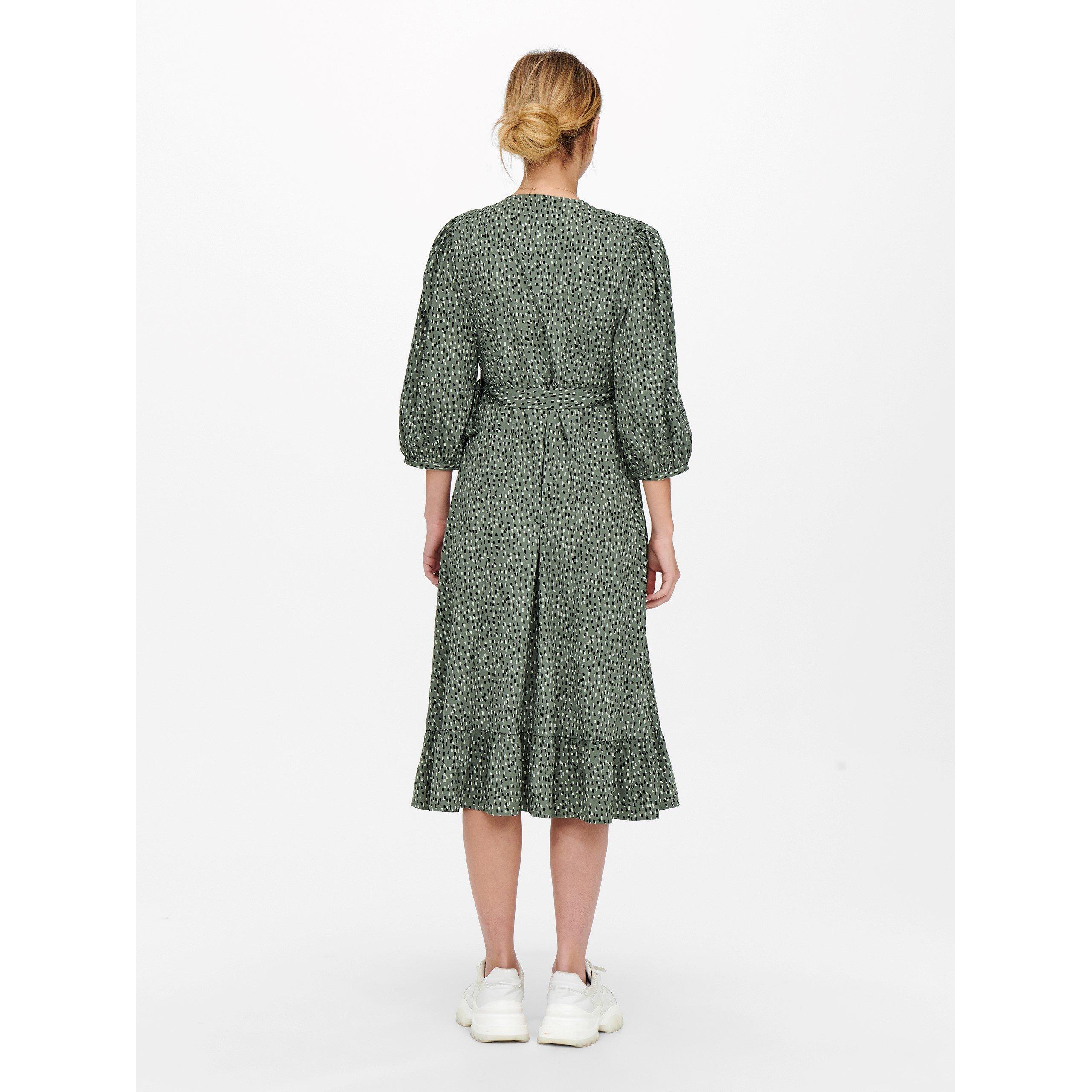 Only Olivia Wrapped Dress Womens