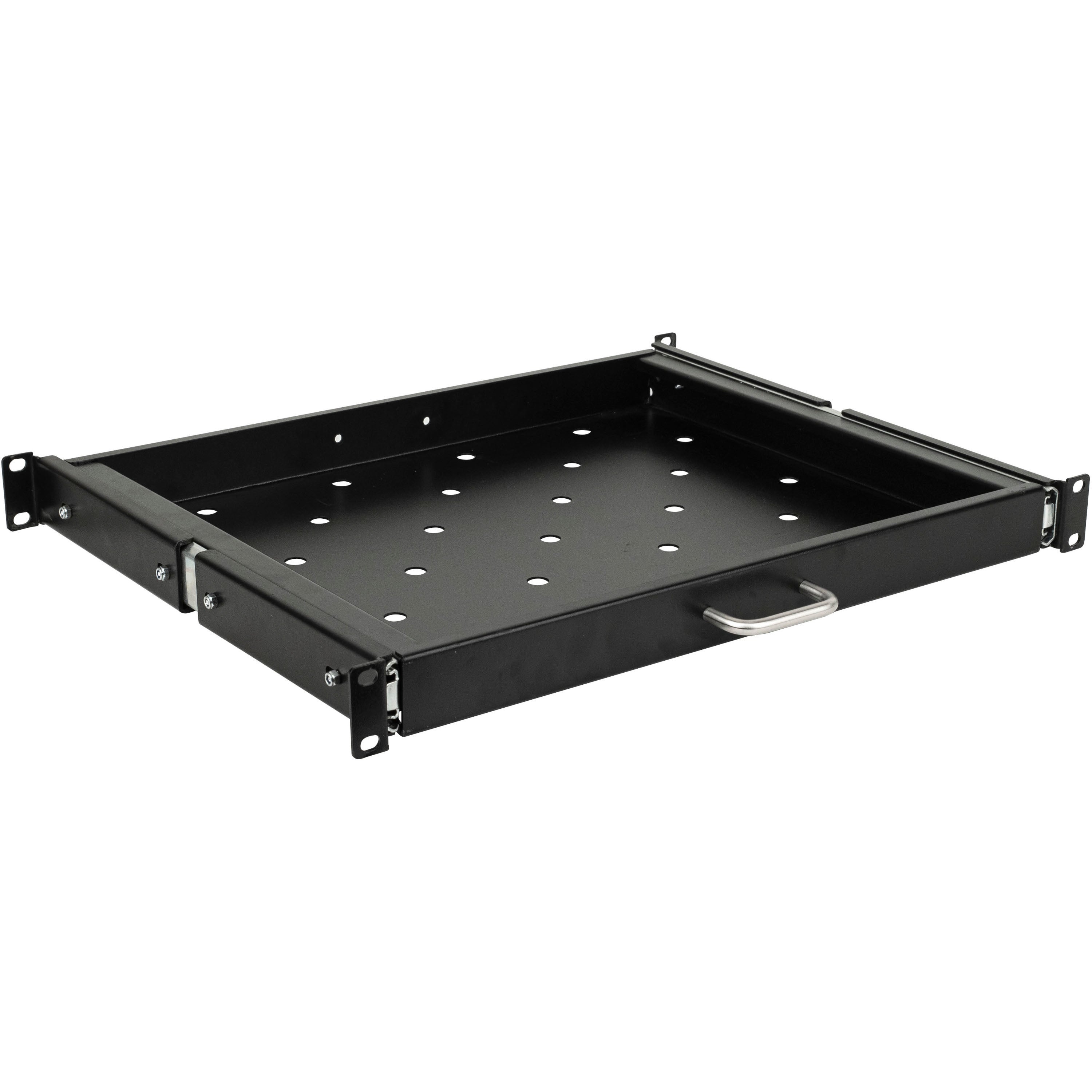 Showgear Sliding Rack Mount Shelf 1U 19 inch lade
