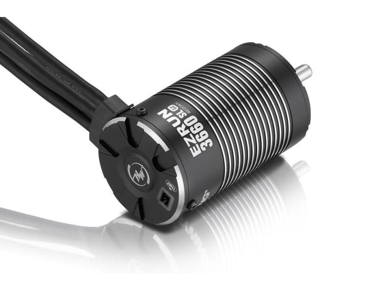 Hobbywing Brushless Motor Ezrun 3660 G2 3200 KV Sensorless, Sensorloser Brushless-Motor für 1:10 Touring Cars, Buggys und leichte 2WD Short Course- und Monster Trucks