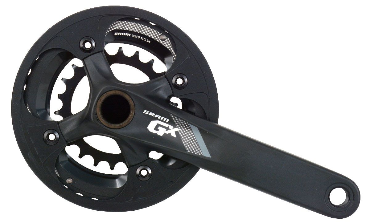 SRAM GX 1000 Kurbel 2x10-fach mit Bashguard 36/22T kaufen | Bike-Discount