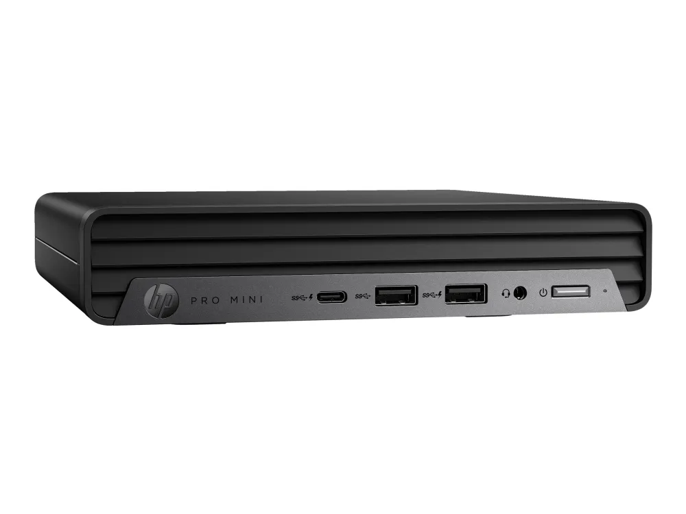 HP Pro 400 G9 - Mini Core i5 i5-14500T / op til 4.8 GHz - RAM 16 GB - SSD 512 GB - NVMe - UHD Graphics 770 - Gigabit Ethernet, Bluetooth 5.3, IEEE 802.11ax (Wi-Fi 6) - Win 11 Pro - skærm: ingen - tastatur: fransk - Smart Buy