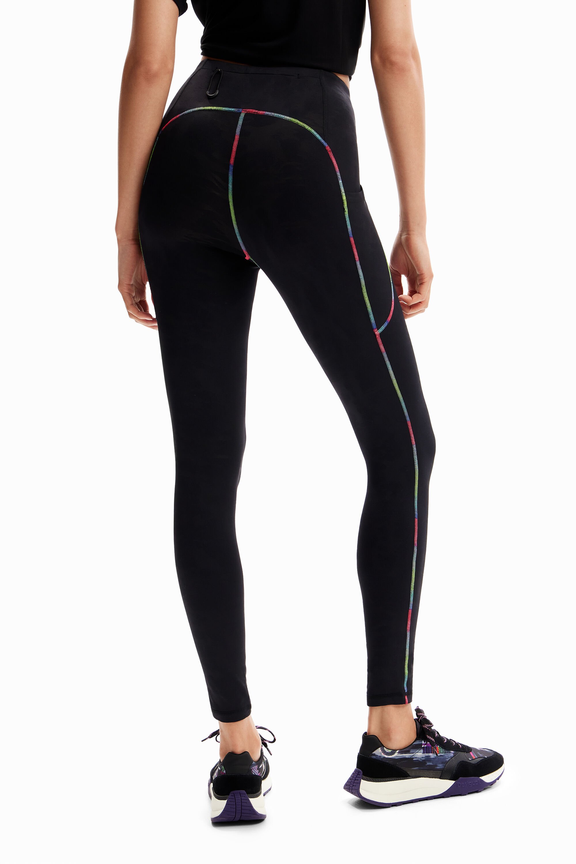 Legging sport contraste