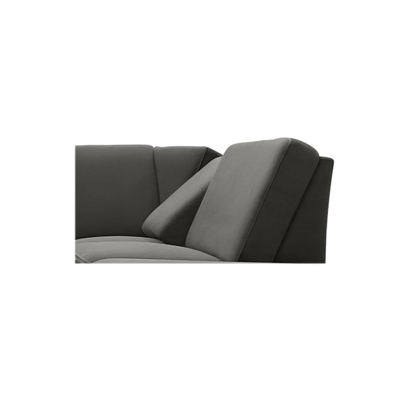 polsterpower Ecksofa - Holiday steel - Basismodell - Ottomane rechts