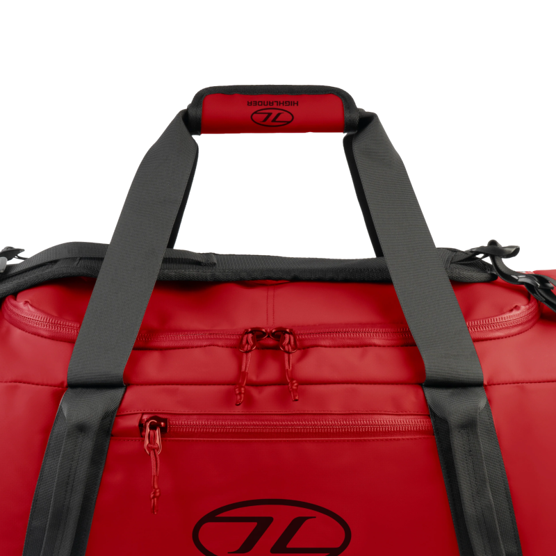 Highlander hauler 65 weekendtas - red