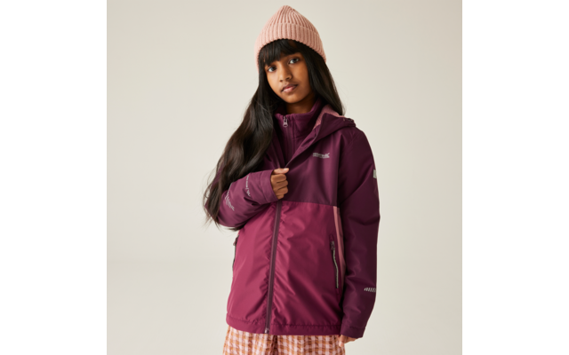 Regatta Hillain Kinder gefütterte Regenjacke