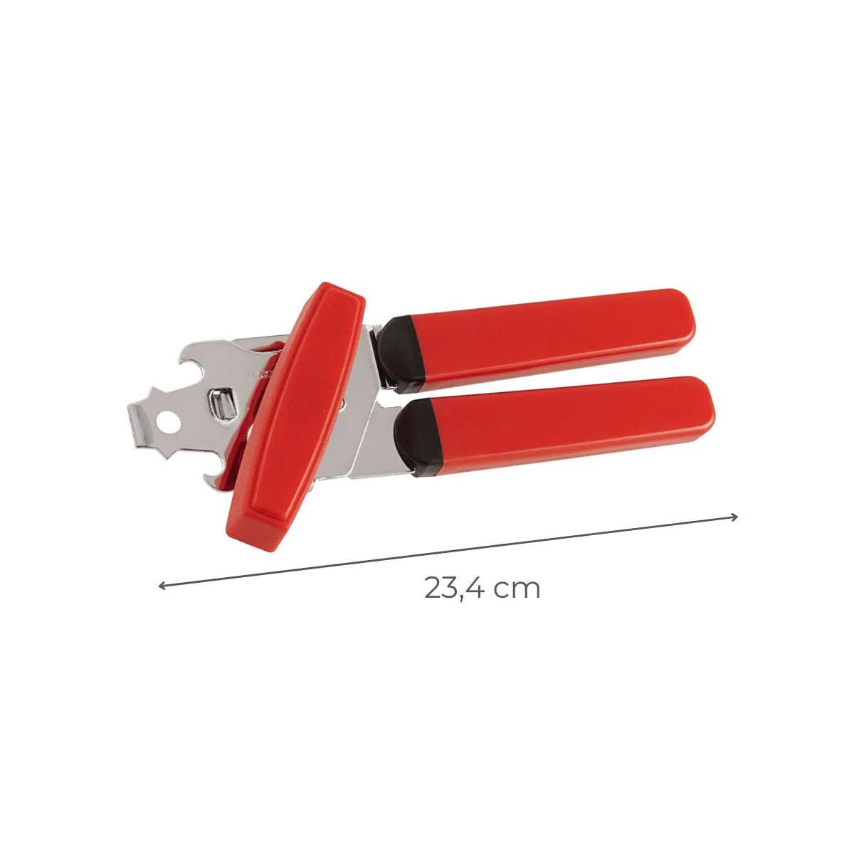 Ouvre boîte 3 en 1 pour gaucher 17 cm Fackelmann Basic Fackelmann