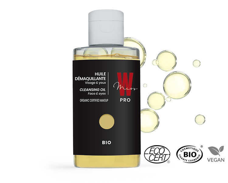 Miss W Pro - Huile Démaquillante BIO,125ml