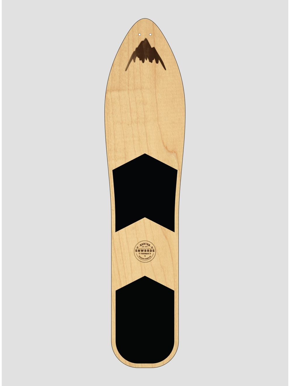 Burton The Throwback 2025 Powder Surfer no color