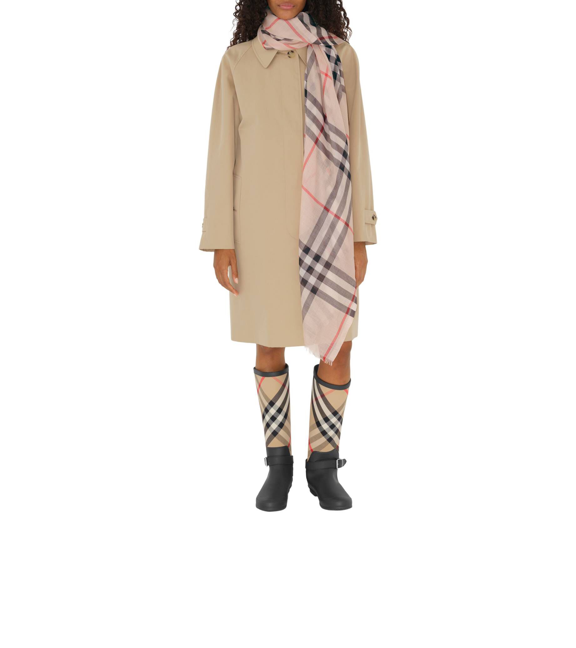 Burberry| Gazetuch aus Wolle-Seidemischung