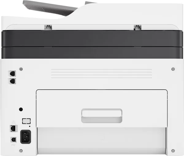HP Color Laser MFP 179fnw - Multifunktionsprinter - farve - laser - A4 (210 x 297 mm) (original) - A4/Letter (medie) - op til 14 spm (kopiering) - op til 18 spm (udskriver) - 150 ark - 33.6 Kbps - USB 2.0, LAN, Wi-Fi(n)