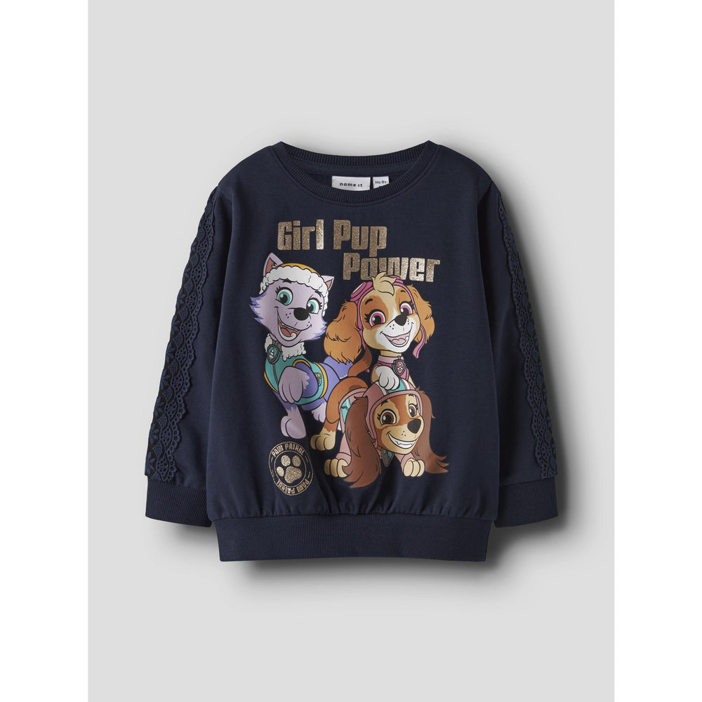 Køb Name It Navy Blazer Nmfnaba Paw Sweat Bru Cplg