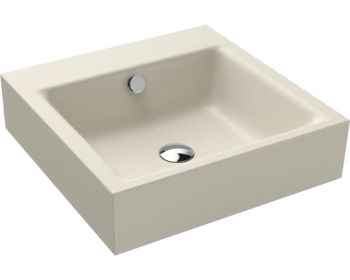 KALDEWEI PURO wastafel 46 x 46 cm warm beige 20 mat met emaille coating 901306013661