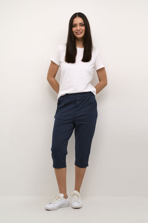 Kaffe KAjenny Capri Pants Midnight marine