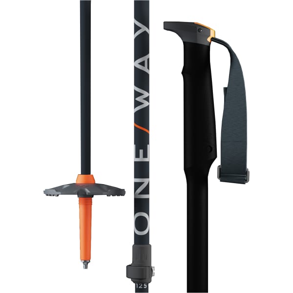 Bâton ski de randonnée ONE WAY TR VARIO 2 BLACK